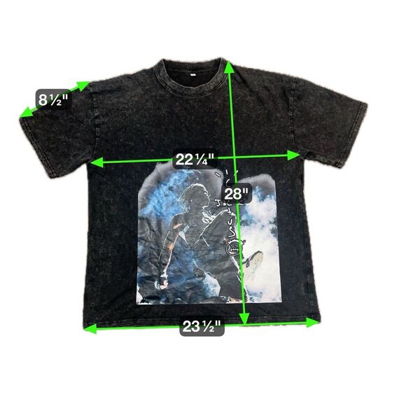 Travis Scott JackBoys 2 Tee Cactus Jack Large - Picture 2 of 10